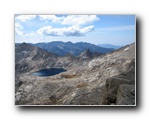 2006-10-08 Sawtooth (28) Amphitheatre Lake and Mineral Peak